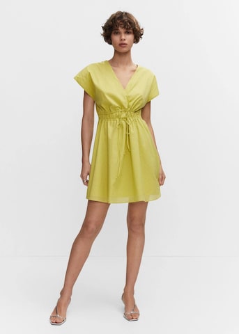 MANGO Letní šaty 'Tulipa' – žlutá
