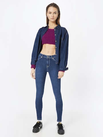 Dr. Denim Skinny Jeggings 'Plenty' in Blau