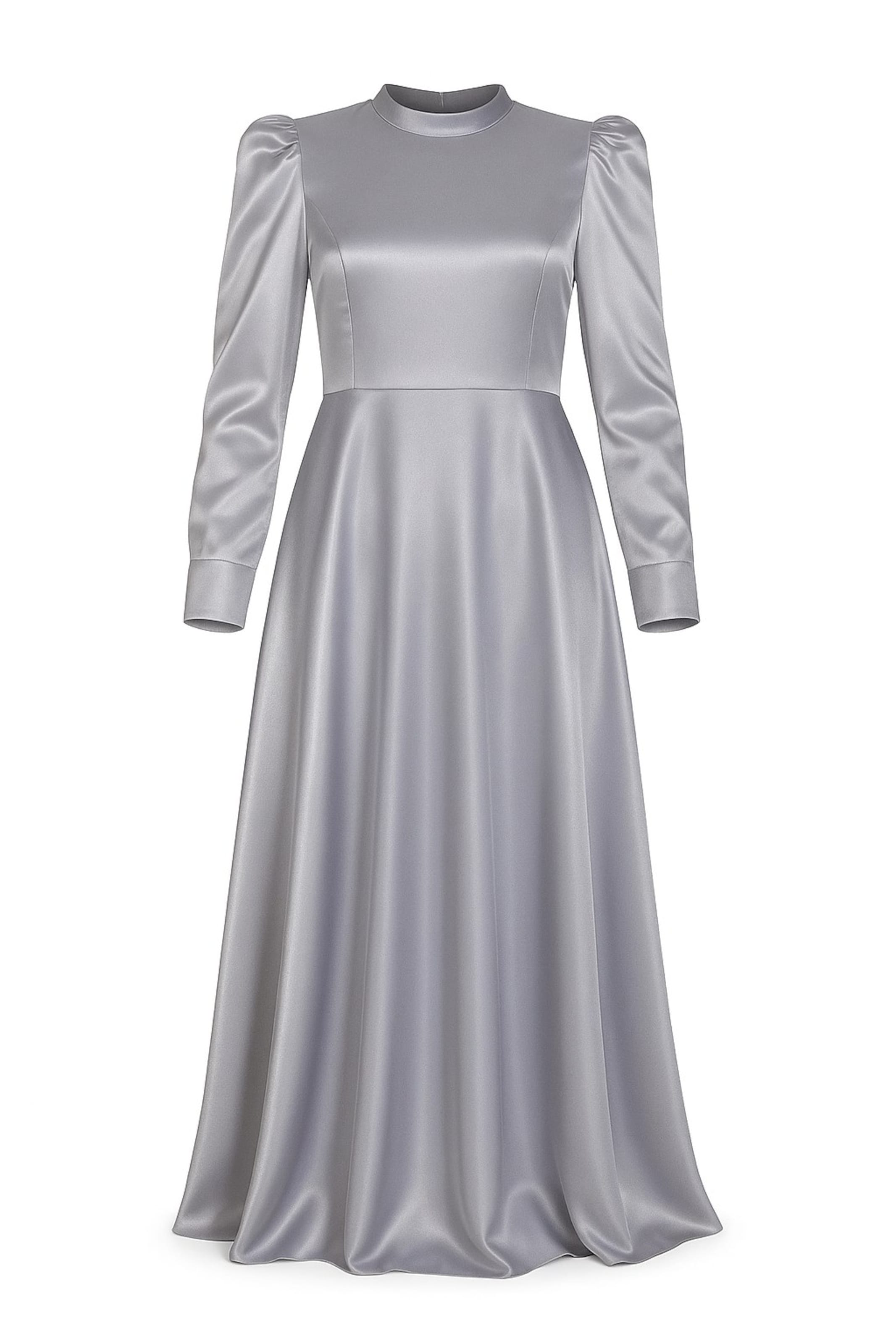 MODAMIHRAM Avondjurk in Grijs: voorkant