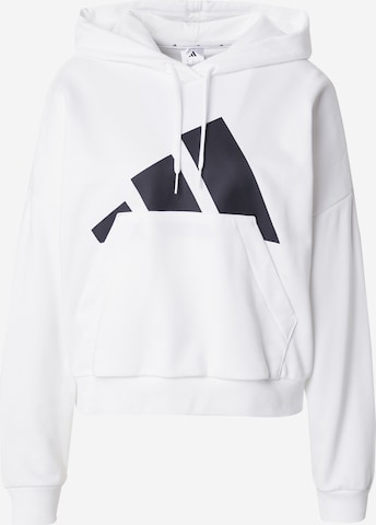 ADIDAS SPORTSWEAR Спортивный свитшот 'Essentials' в Белый: спереди