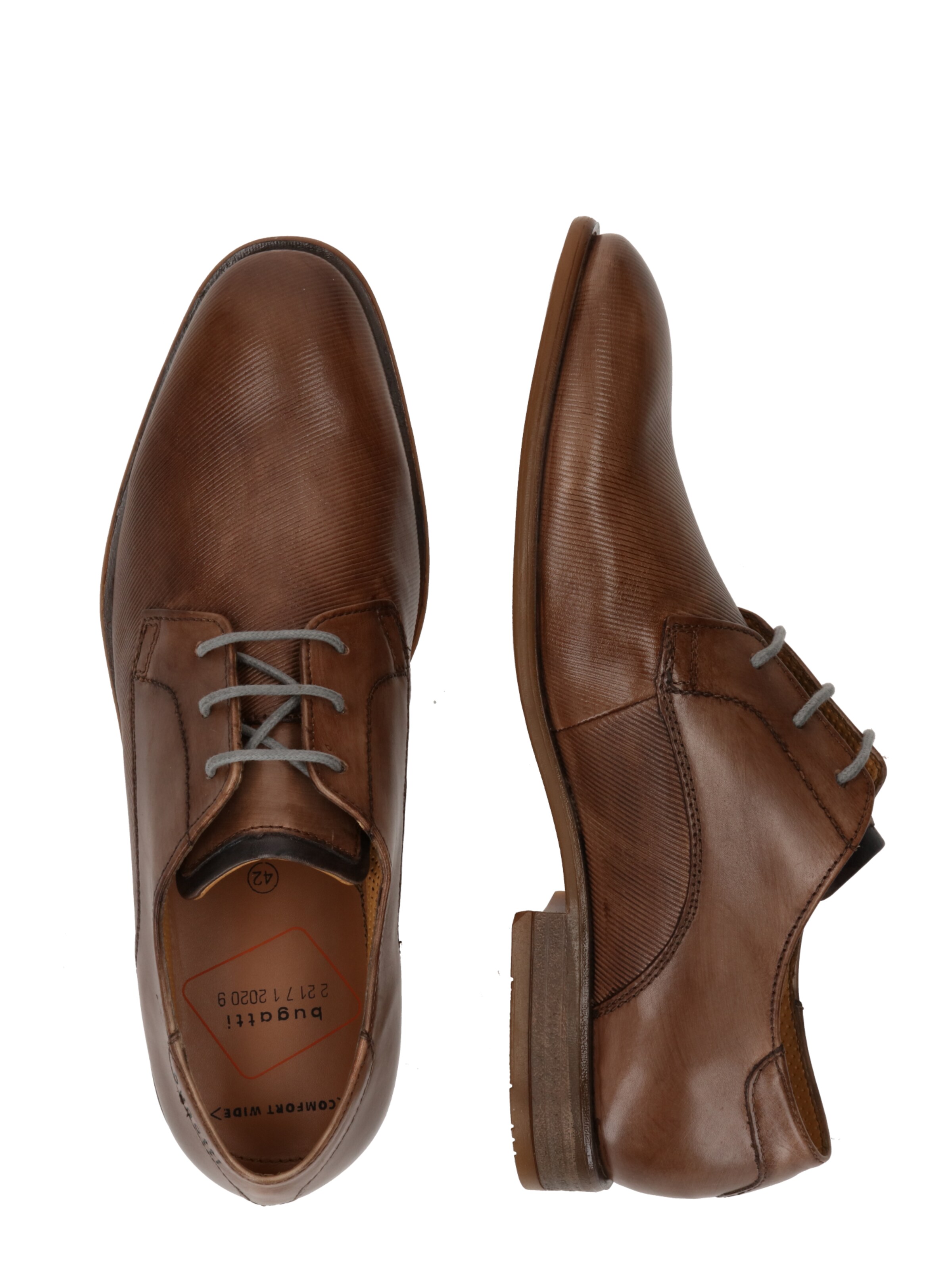 bugatti Veterschoen 'Lero' in Bruin