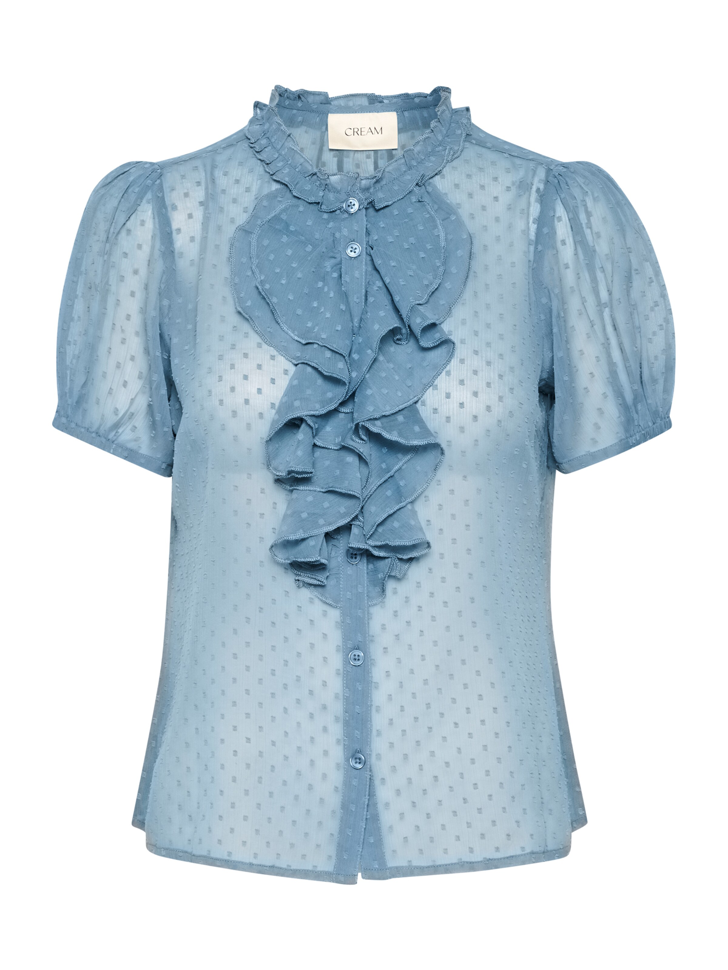 Cream Блузка 'Kinia' в Синий: спереди