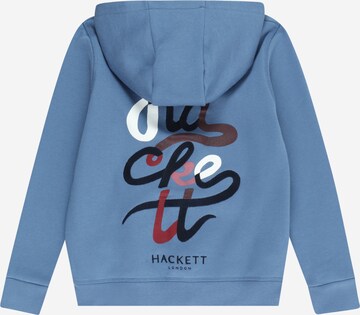 Hackett London Sweat jacket in Blue