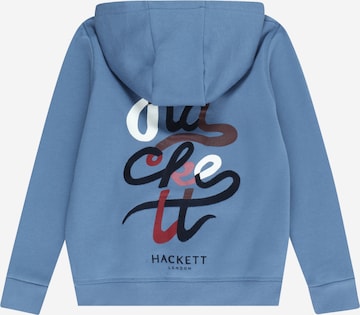 Hackett London - Casaco em moletão em azul
