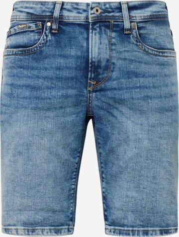 Pepe Jeans - Regular Calças de ganga 'HATCH' em azul: frente