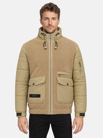 Giacca invernale 'A828' di Tazzio in beige: frontale