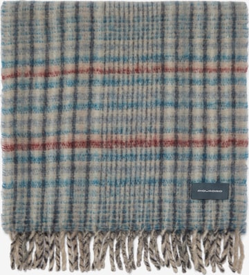 Piquadro Schal in Blau: Vorderseite