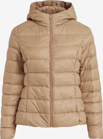 VILA Winter Jacket 'Manya' in Beige: front