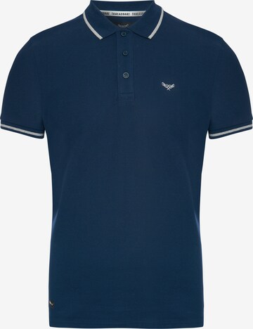 T-Shirt 'THB Polo' Threadbare en bleu : devant