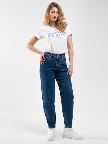 BIG STAR Tapered Jeans 'Ria' in Blauw