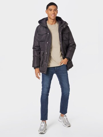 Lake View Between-Season Jacket 'Lorenz' in Black