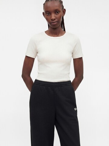 ADIDAS ORIGINALS Wide Leg Hose 'Essentials' in Schwarz