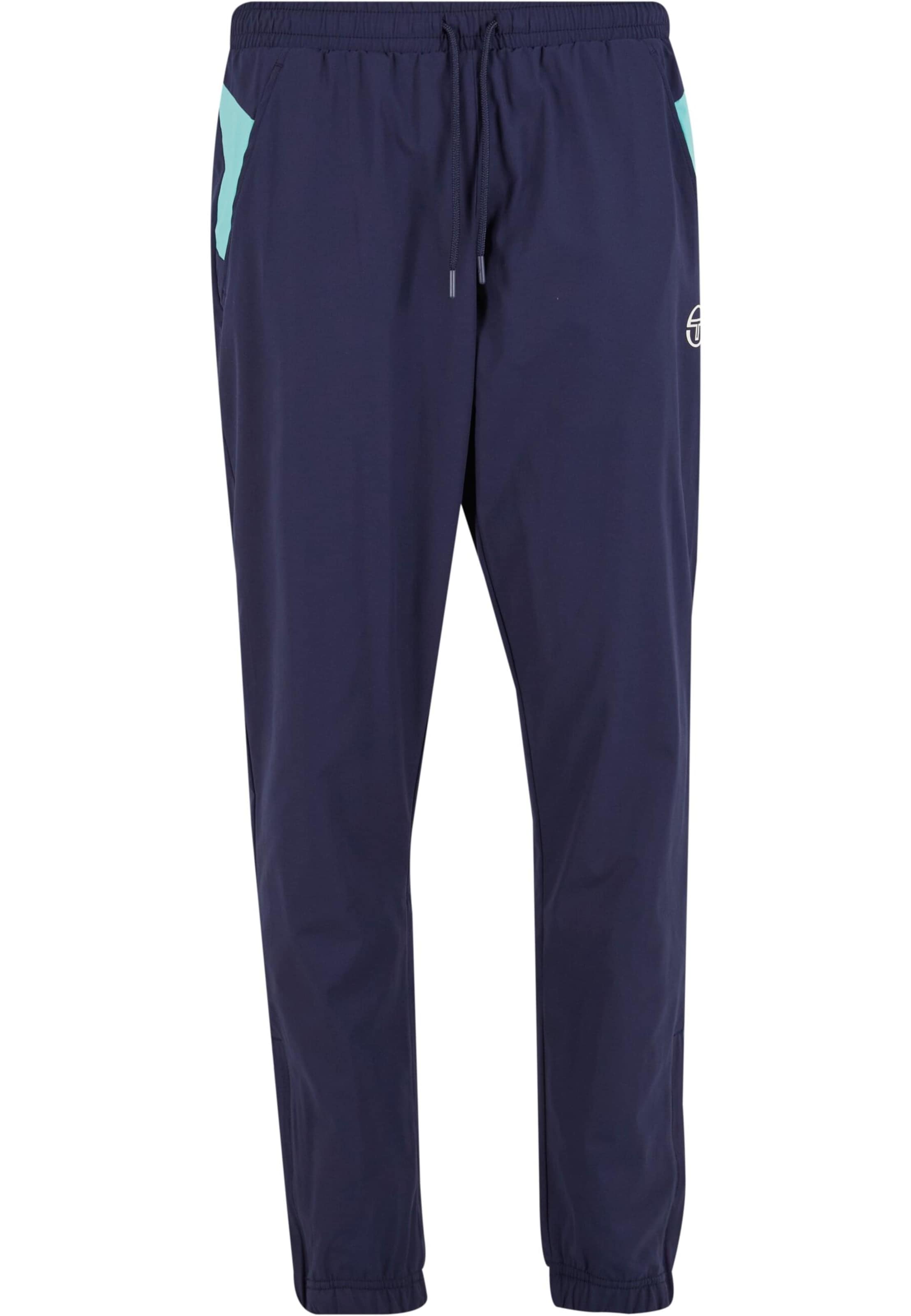 Sergio Tacchini Joggingpak in Blauw: voorkant