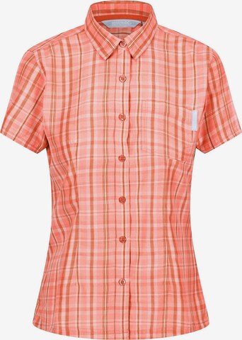 REGATTA Athletic Button Up Shirt 'Mindano VII' in Orange: front