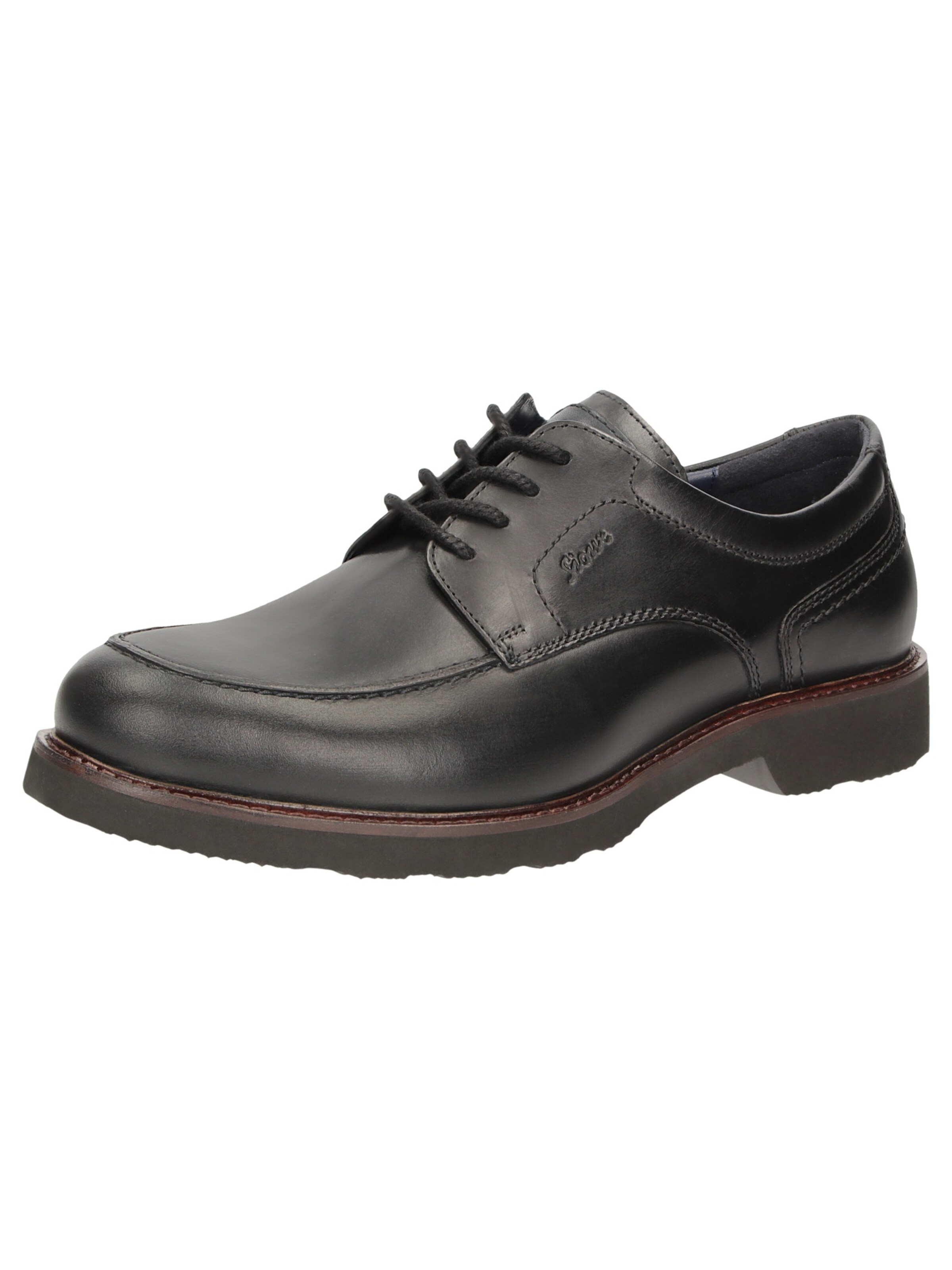 SIOUX Lace-Up Shoes ' Dilip-719-H ' in Black: front