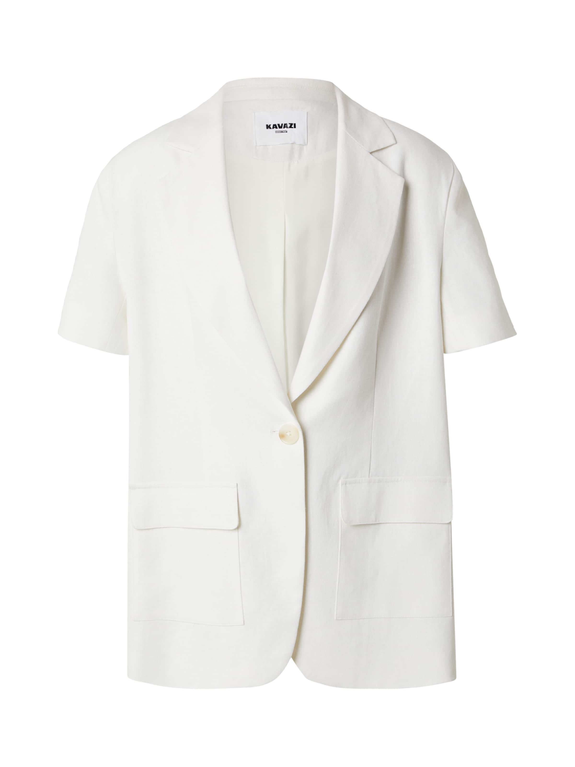 KAVAZI Blejzr – bílá: přední strana