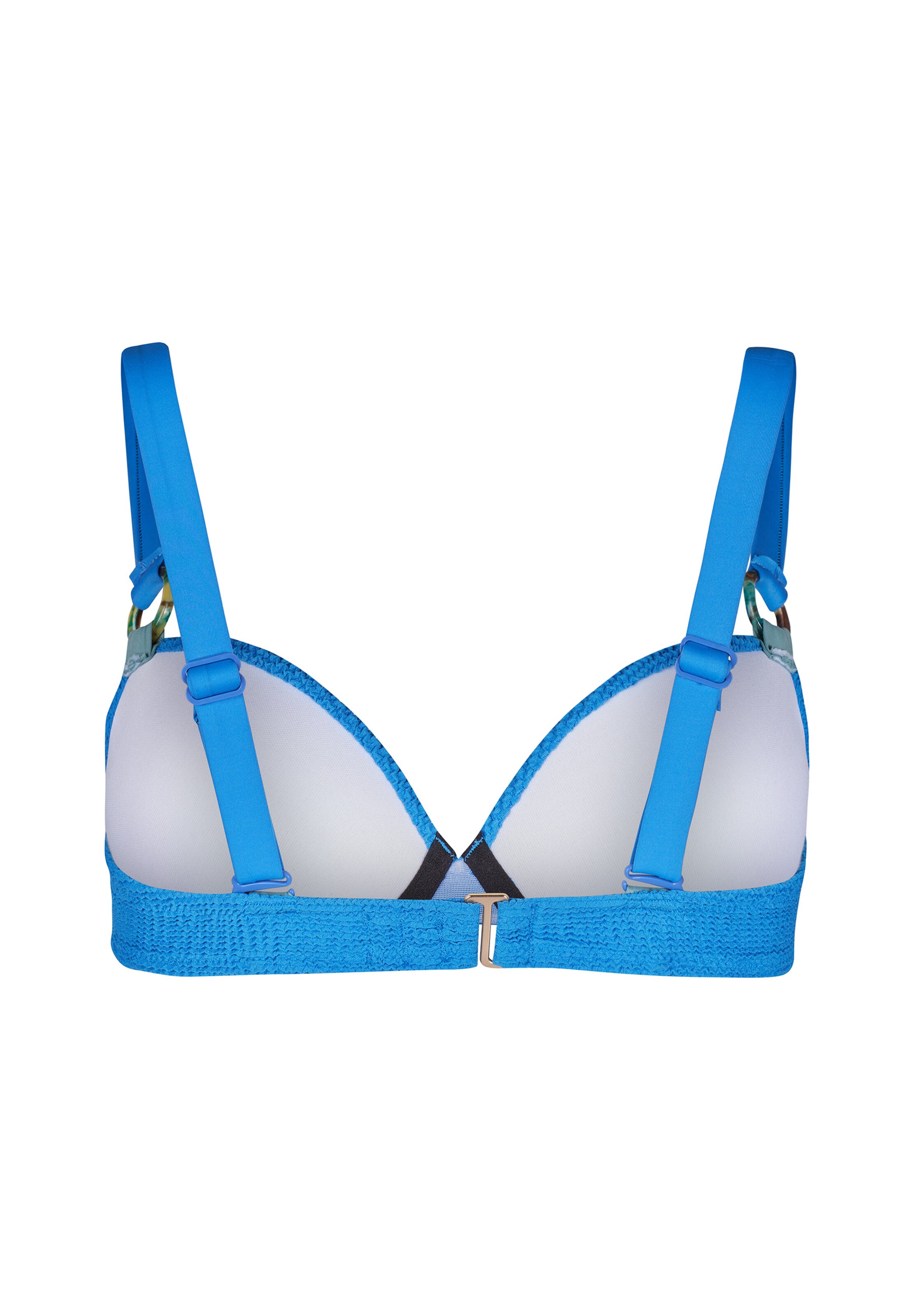 Skiny T-shirt Bikiniöverdel i blå