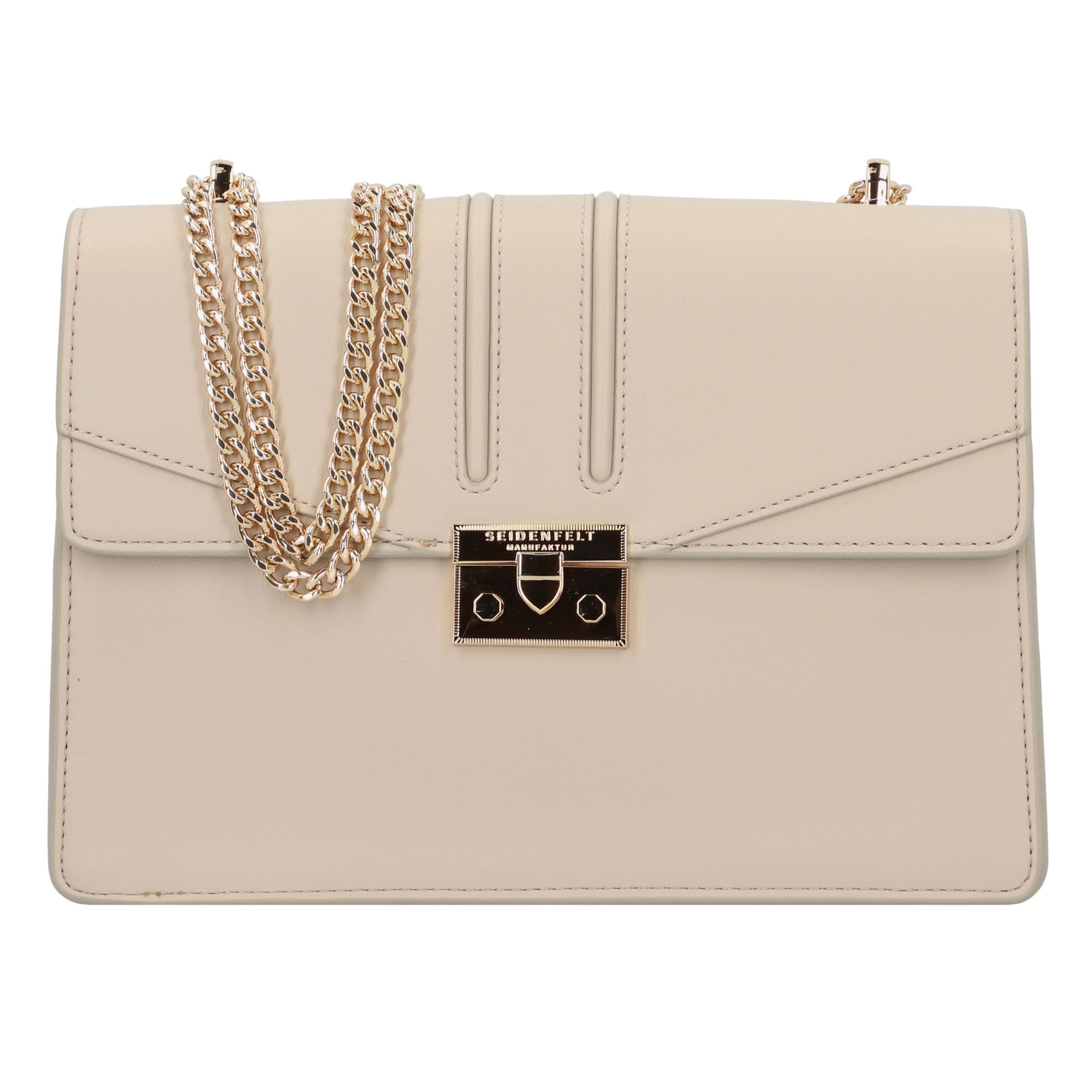 Borsa a tracolla 'Roros' Seidenfelt di colore greige, Visualizzazione prodotti