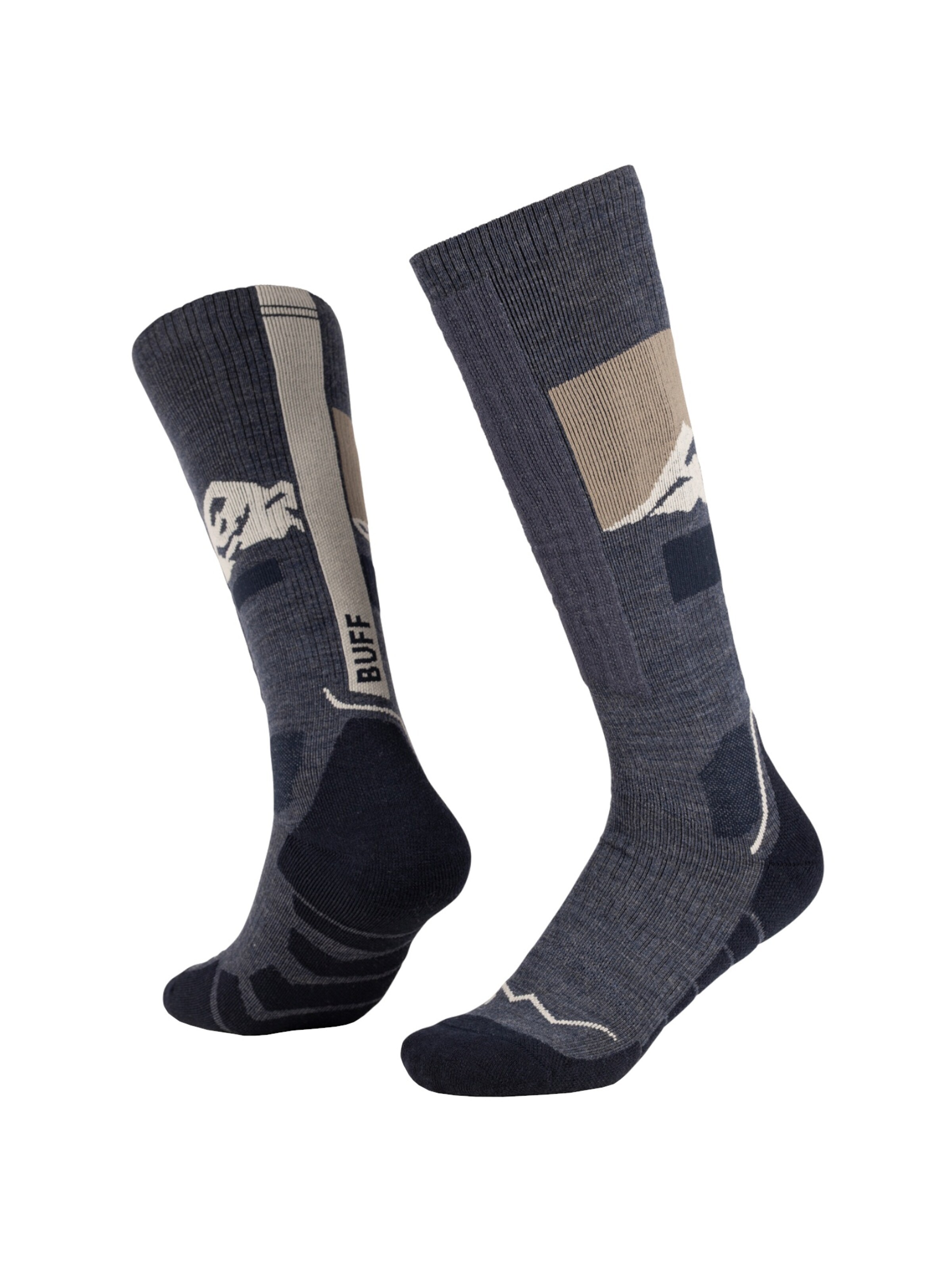 BUFF Socken 'BUFF Merino Heavyweight Over The Calf Socks'‌‌‌ in 36-38 in dunkelblau, Produktansicht