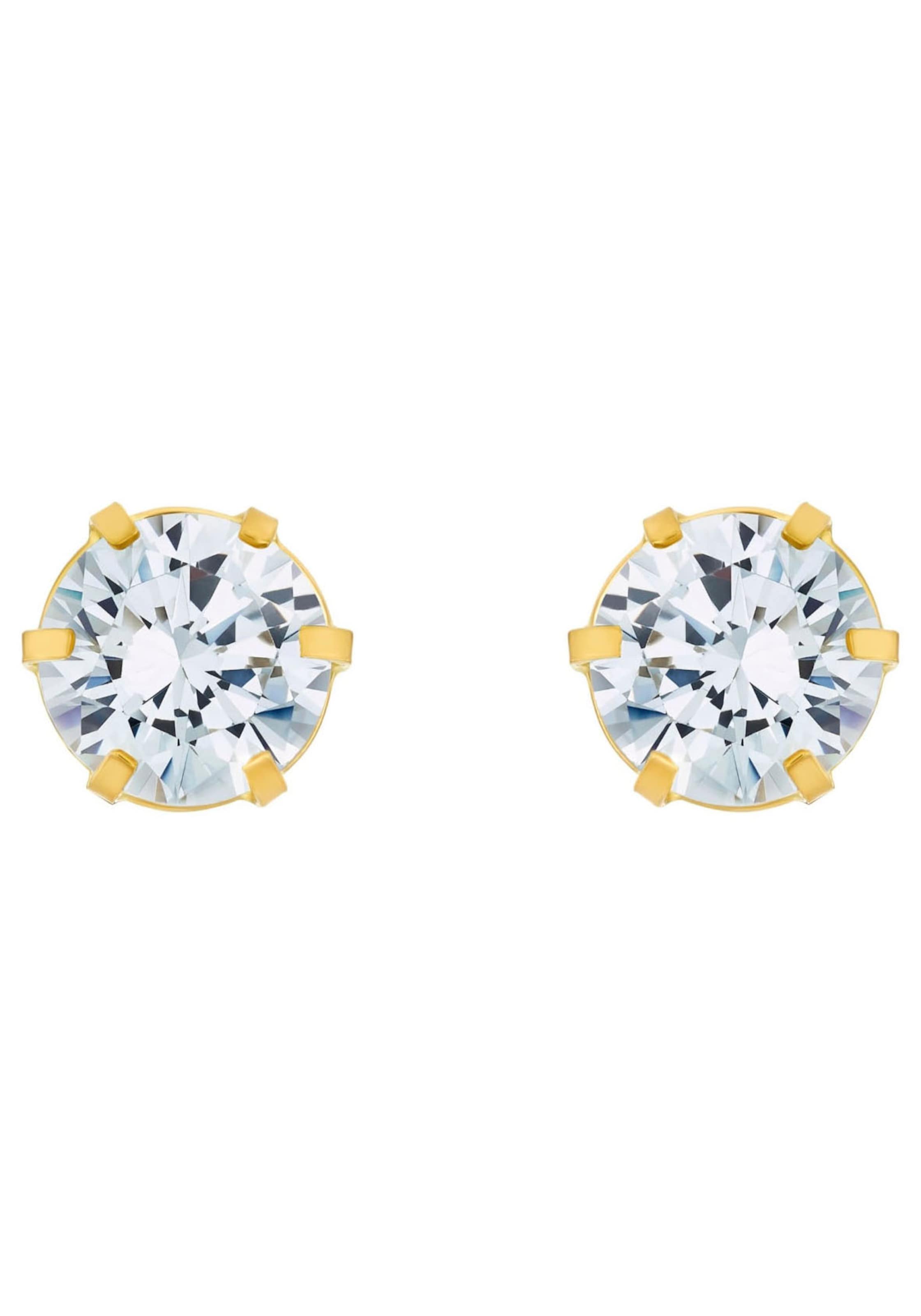 AMOR Earrings in Transparent: front