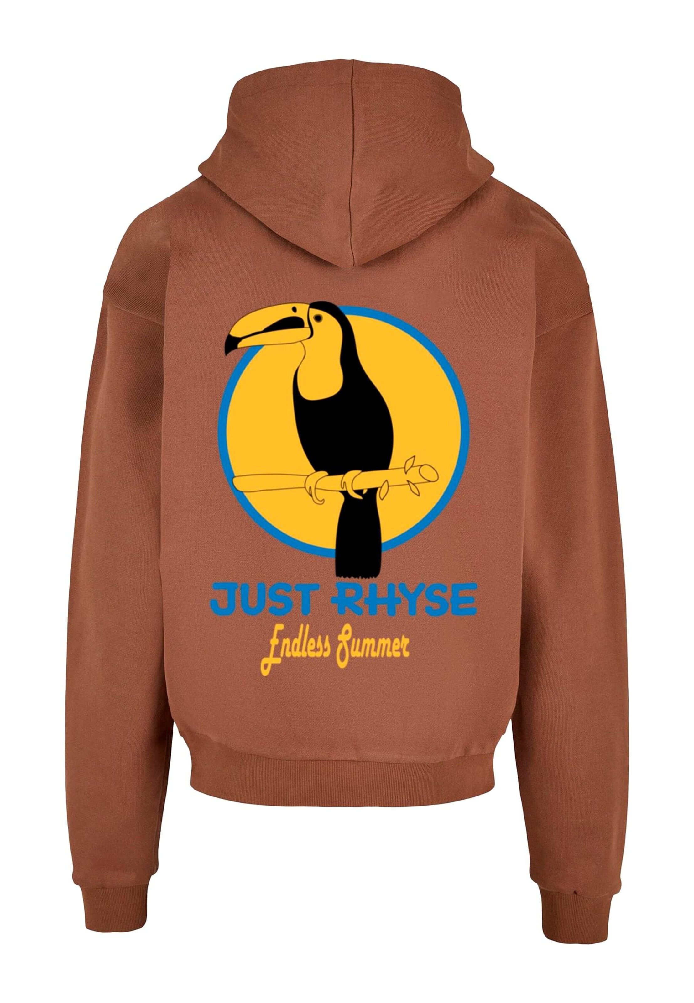 Just Rhyse Sweatshirt 'Tucan' in Bruin
