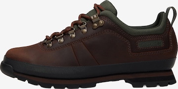 brūns TIMBERLAND Sporta apavi ar šņorēm: no priekšpuses