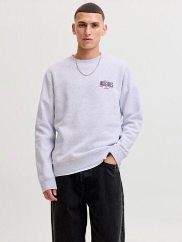 JACK & JONES - Sudadera 'JJAERO' en blanco: frente