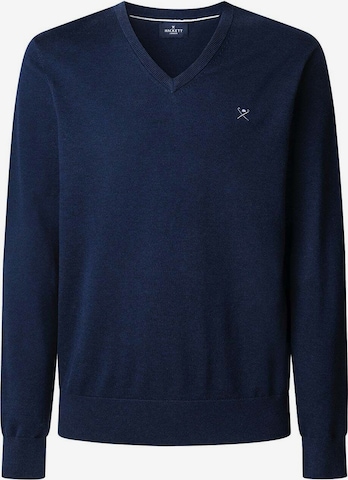 Pull-over Hackett London en bleu : devant