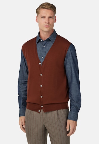 Boggi Milano Bodywarmer in Rood: voorkant