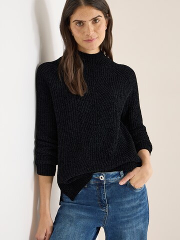 CECIL Pullover in Schwarz: Vorderseite