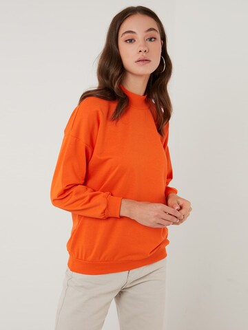 Sweat-shirt LELA en orange