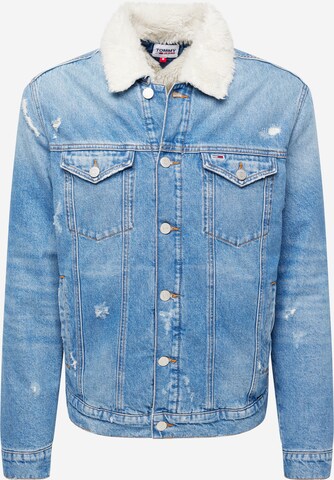 Veste mi-saison Tommy Jeans en bleu : devant