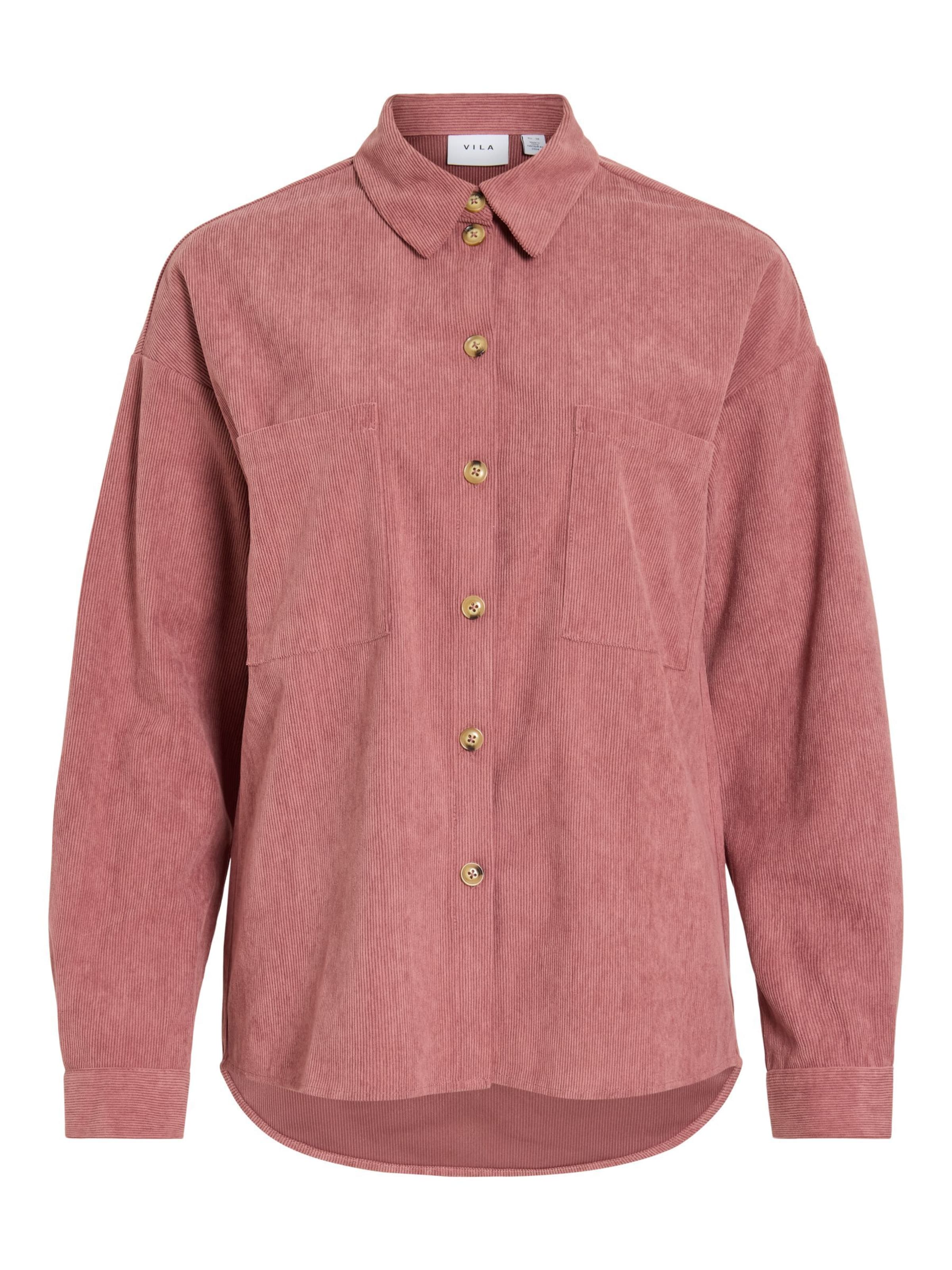 VILA - Blusa en rosa: frente