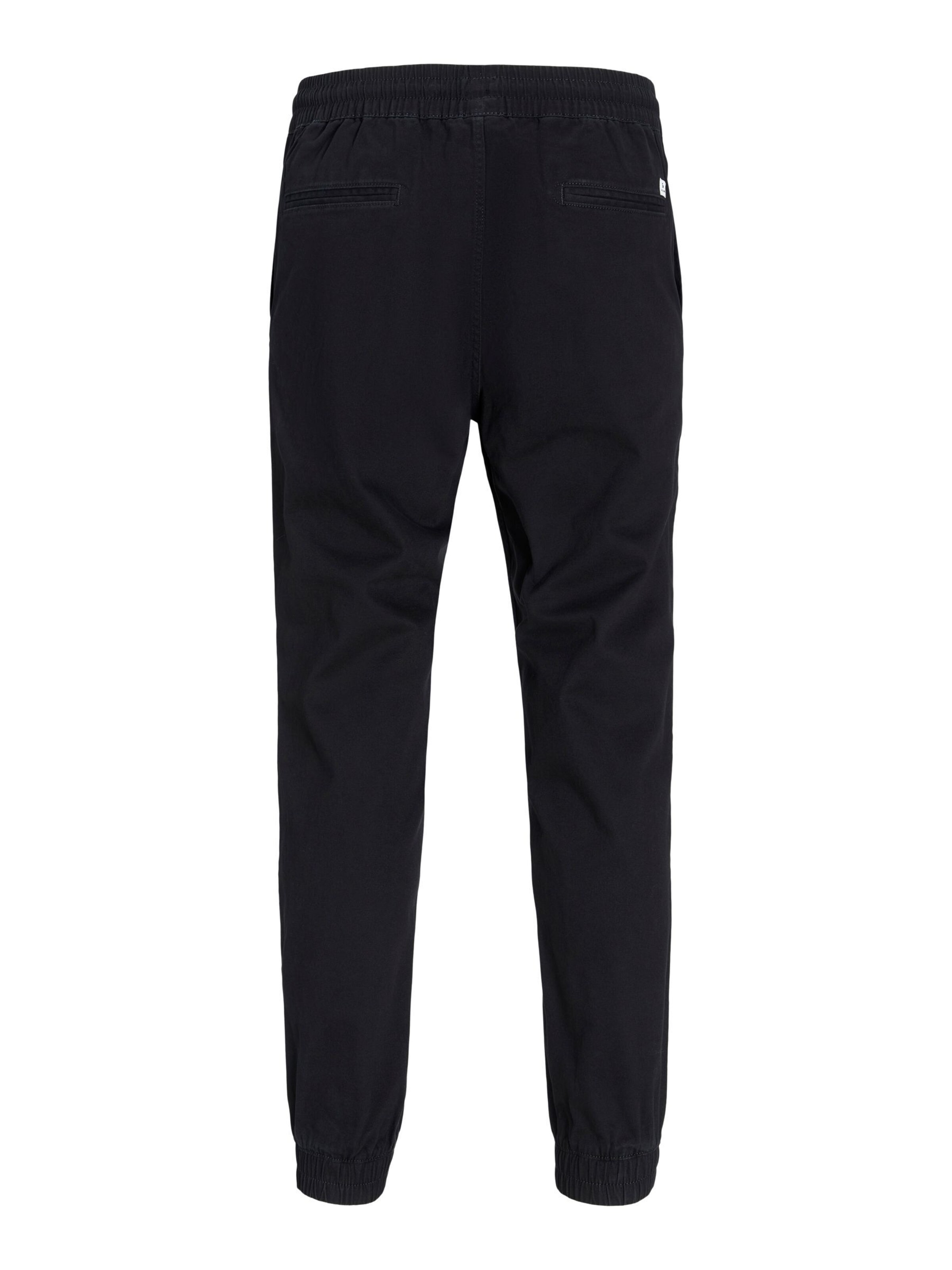 JACK & JONES Tapered Workout Pants in Black