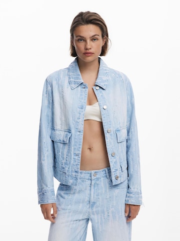 Giacca di mezza stagione di Desigual in blu: frontale