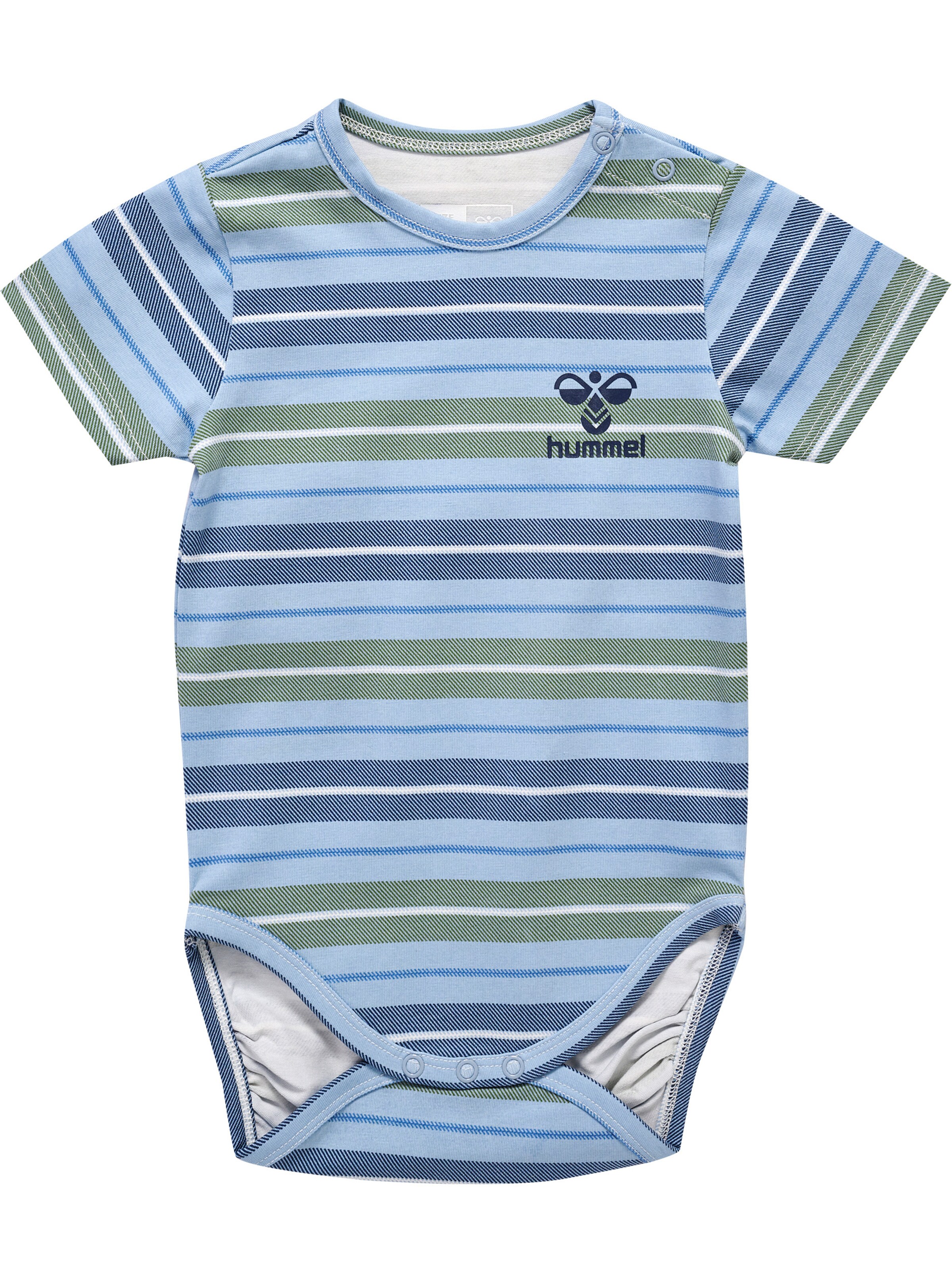 Hummel Body in Blau: Vorderseite