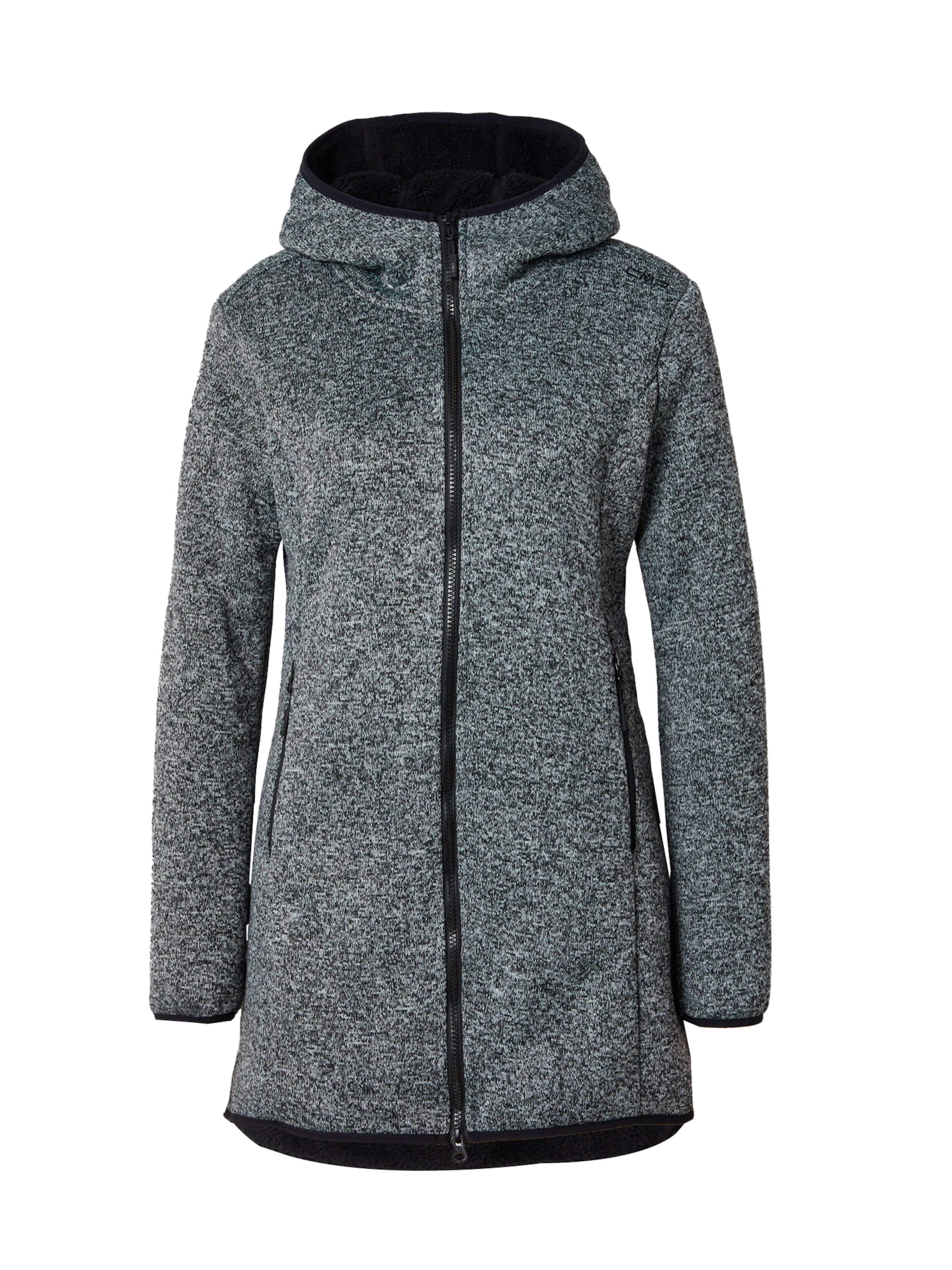 Jachetă  fleece funcțională de la CMP pe gri: față