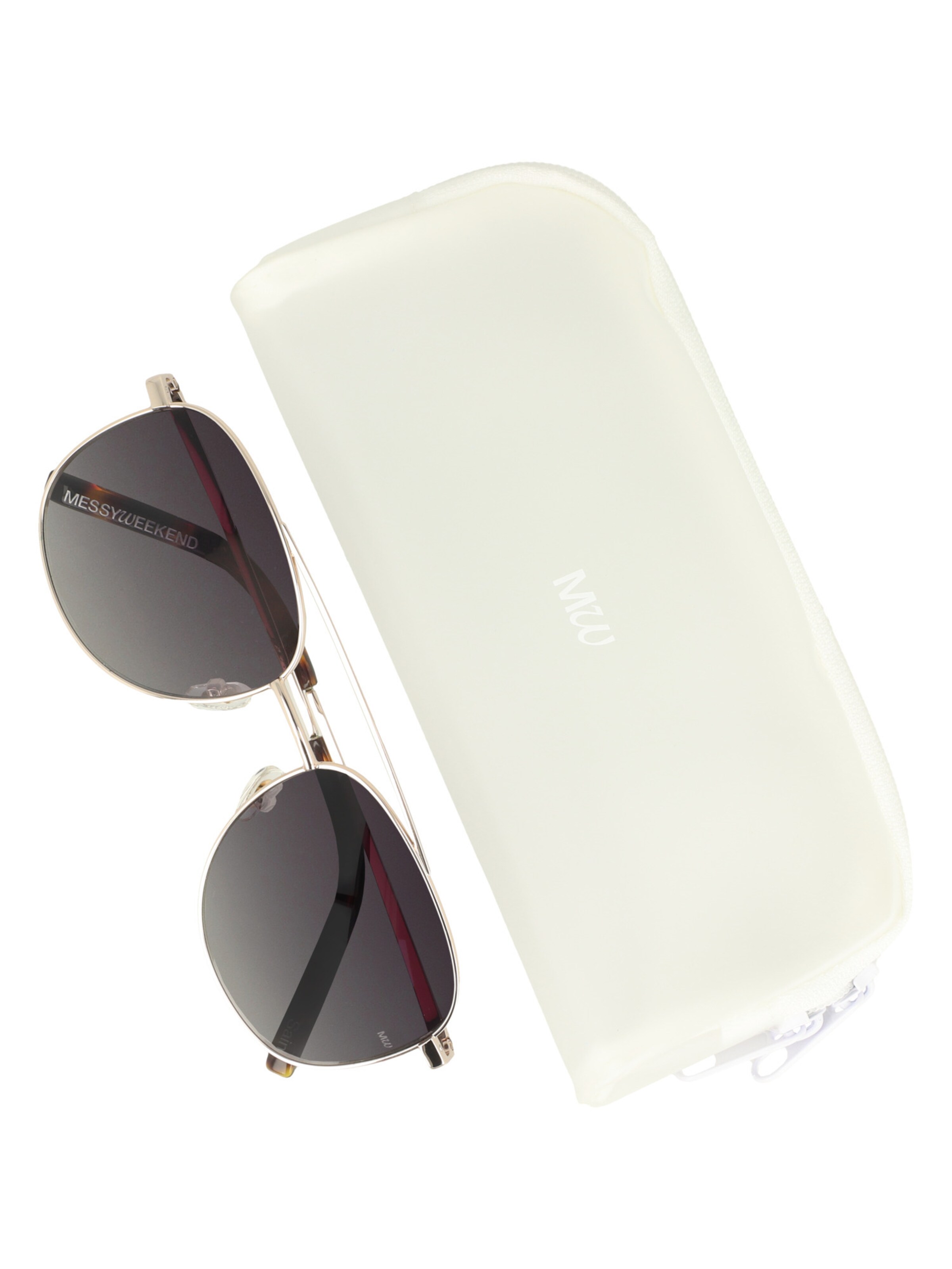 MessyWeekend Sunglasses ' SAIN ' in Gold