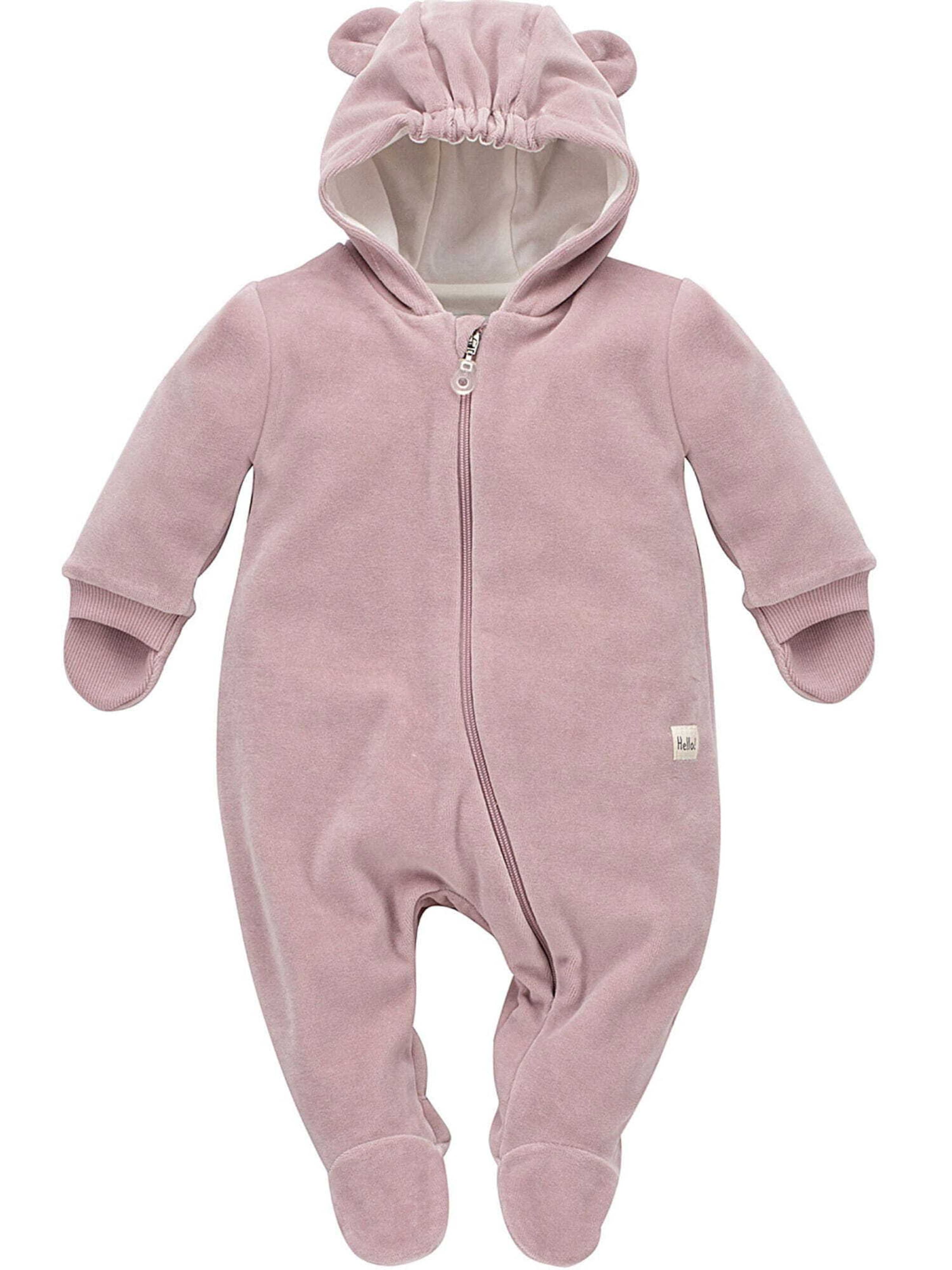 Pinokio Overall in Pink: Vorderseite