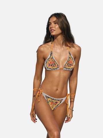 Friends Like These Triangel Bikini in Gelb: Vorderseite