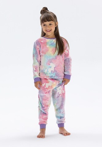 Pyjama MINOTI en rose : devant