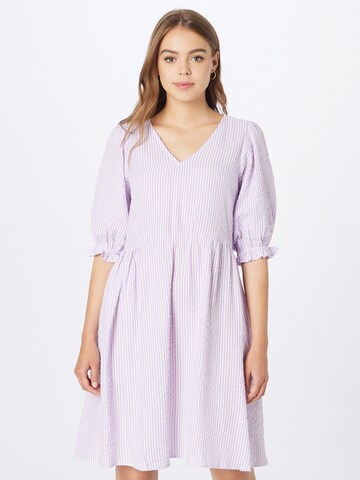 Robe Moves en violet : devant