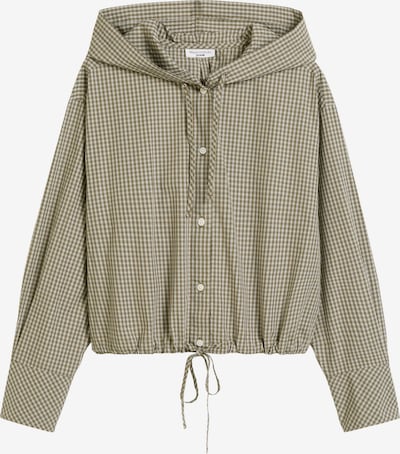 Marc O'Polo DENIM Bluse in oliv / dunkelgrün / weiß, Produktansicht