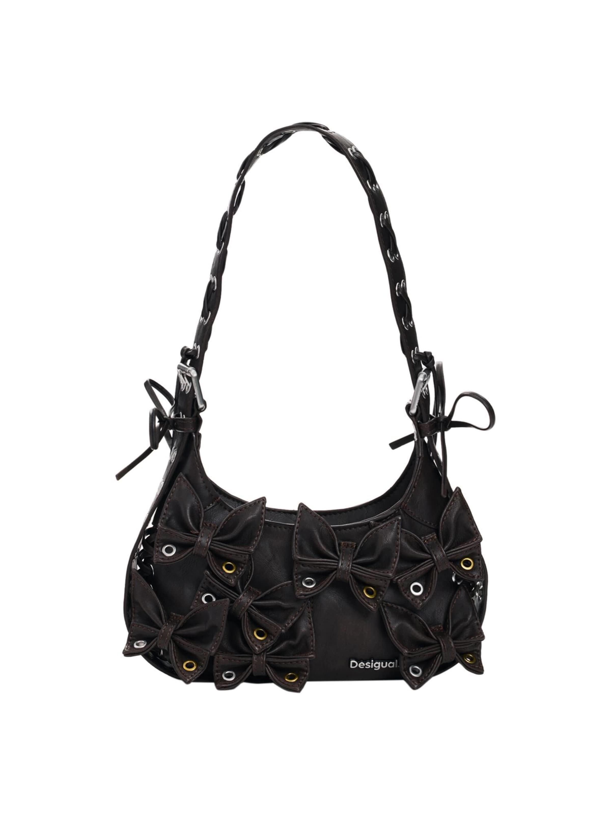 Desigual Axelremsväska i brun: framsida