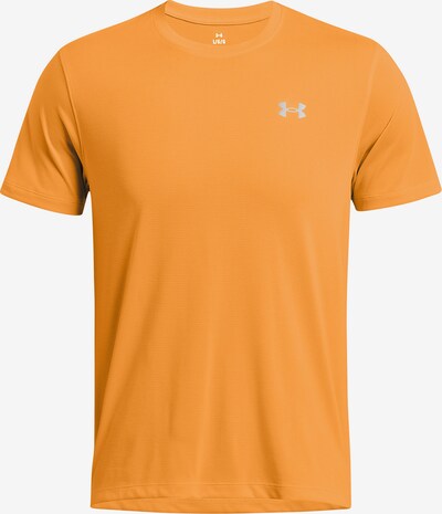 UNDER ARMOUR Performance Shirt 'Launch' in Light grey / Orange, Item view