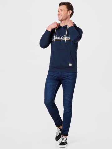 JACK & JONES Sweatshirt 'Tons' i blå