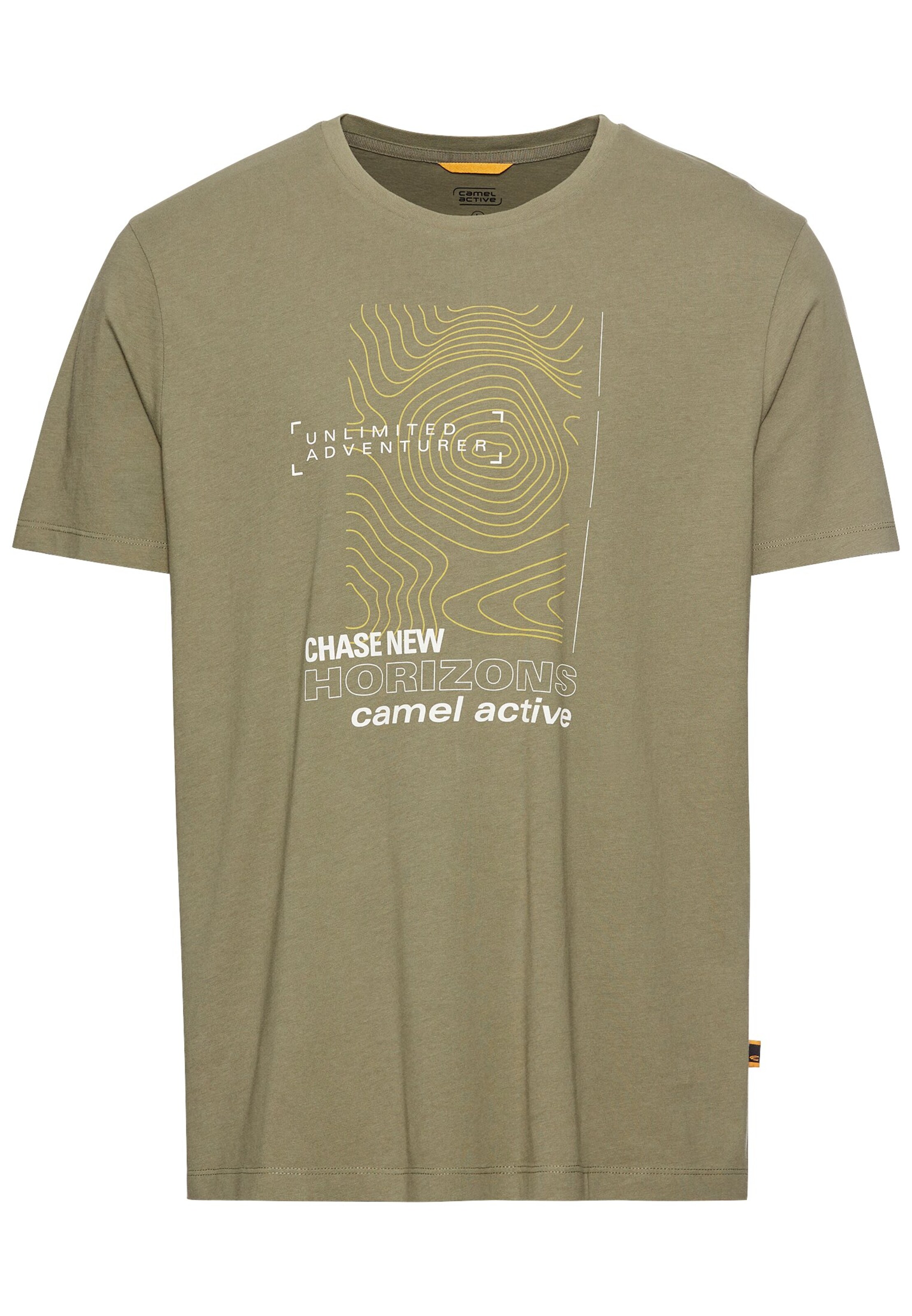 CAMEL ACTIVE Tričko - Zelená: predná strana