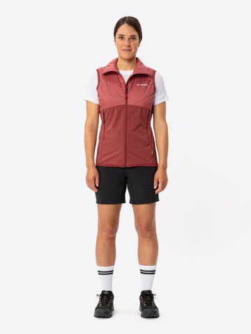 VAUDE Sports vest 'Brenva VE II ' in Red