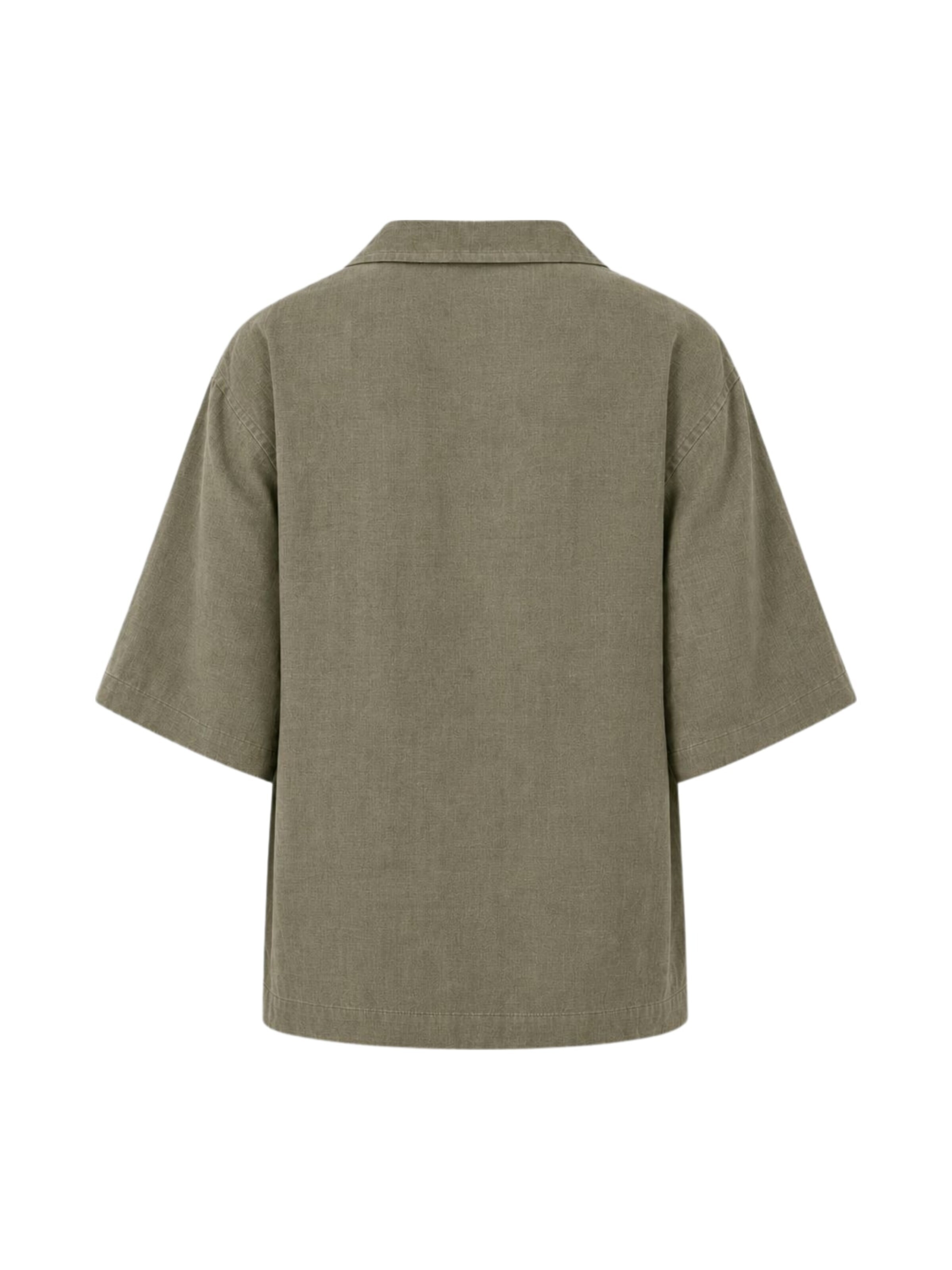 Coulange Bluse 'Kimono C48' i grøn