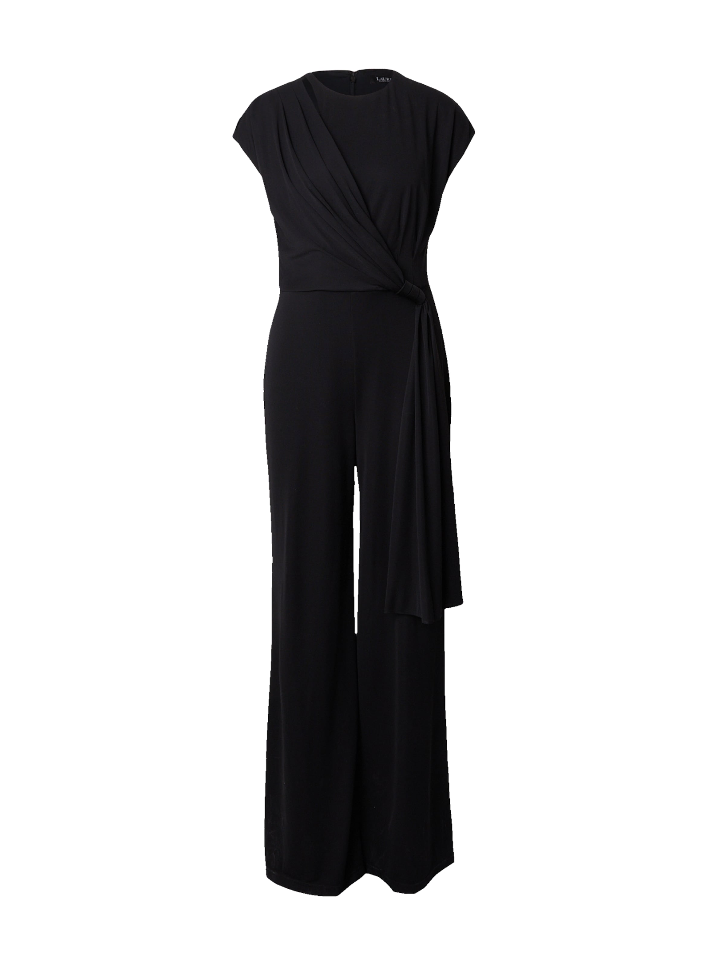 Lauren Ralph Lauren Jumpsuit in Schwarz: Vorderseite